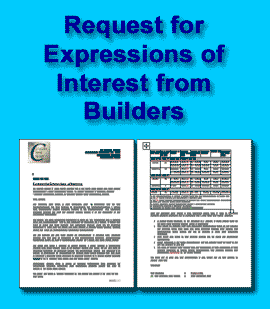 Request for Expressions of Interest from Builders